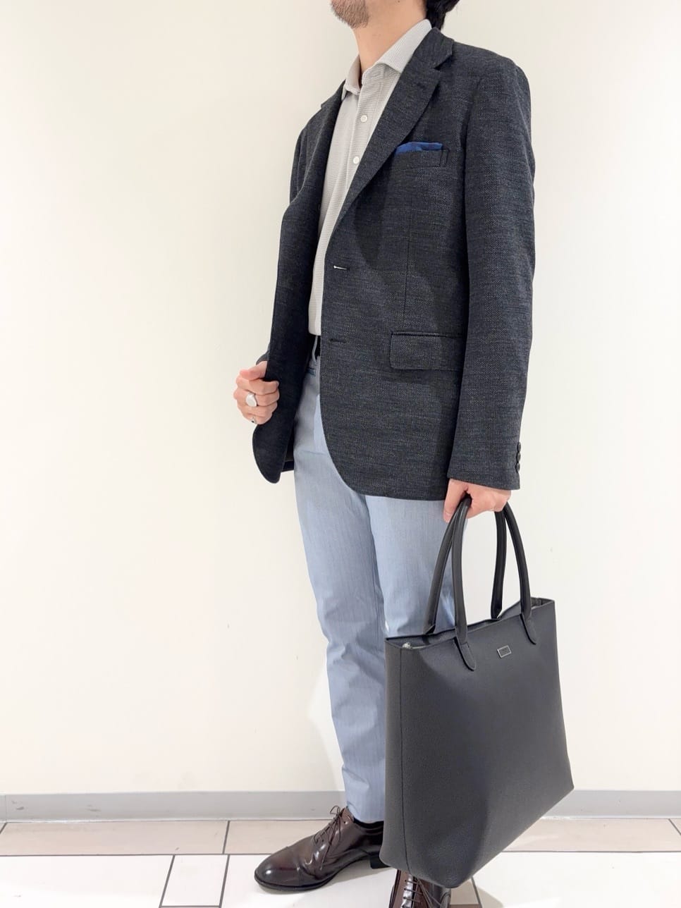 及川さんの「TAKEO KIKUCHI｜【Sサイズ～】ラッセルメッシュ ジャケット」を使ったコーディネート