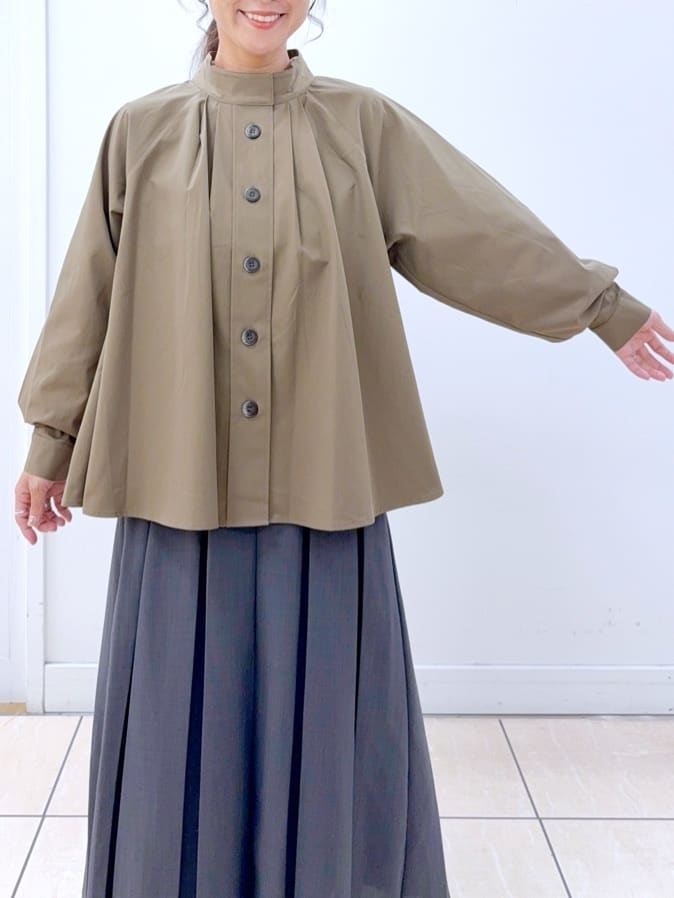 Osawaさんの「Dessin｜【洗える】ボックスプリーツスカート」を使ったコーディネート