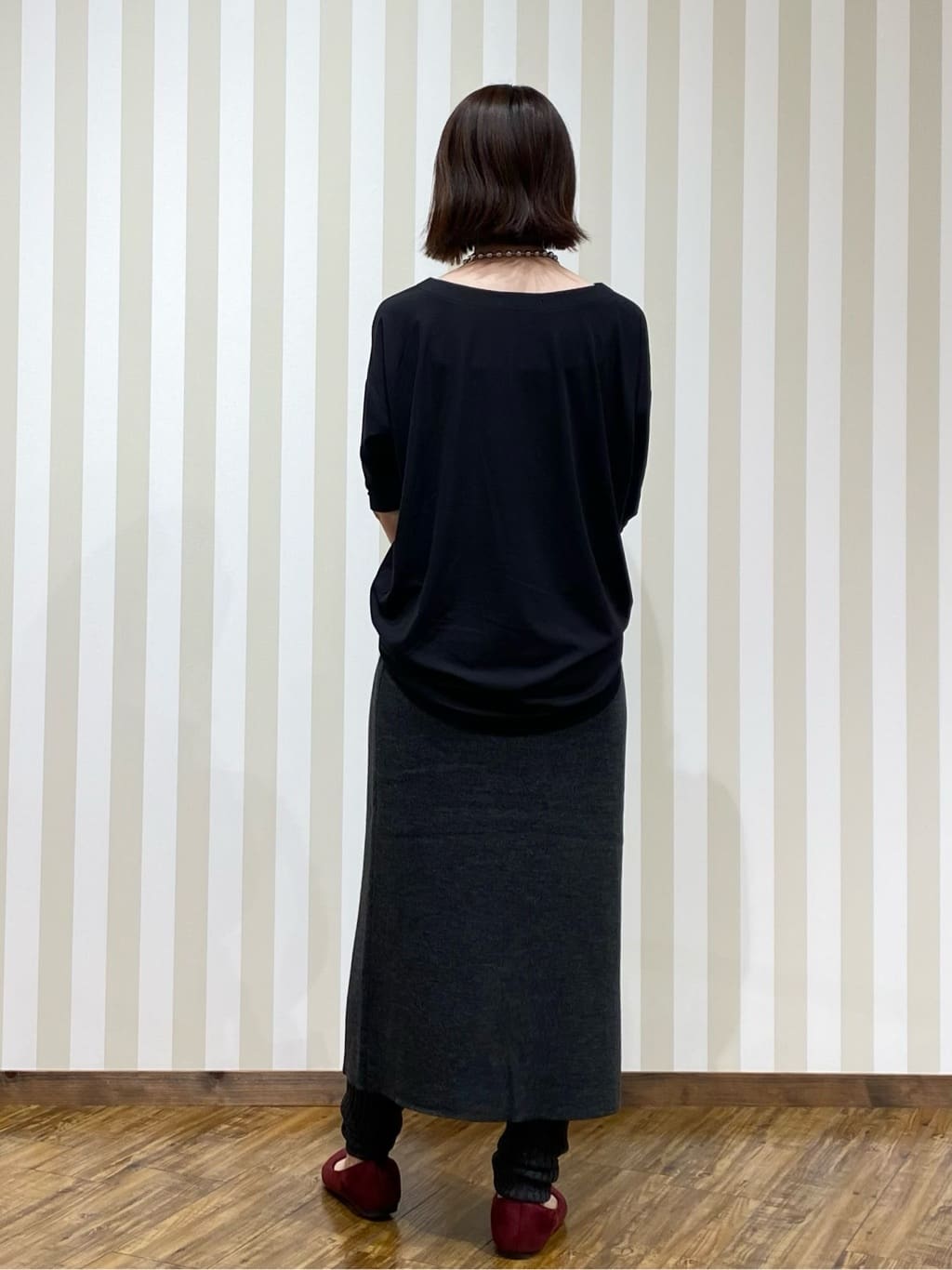 SAOさんの「SHOO･LA･RUE｜ワンランク上の着こなしに レギンスつきスカート」を使ったコーディネート