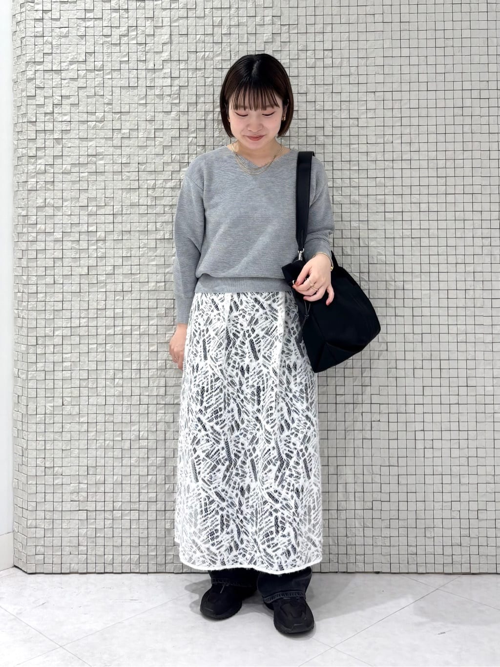sakuさんの「INDIVI｜【レイヤード◎】レースキャミドレス」を使ったコーディネート