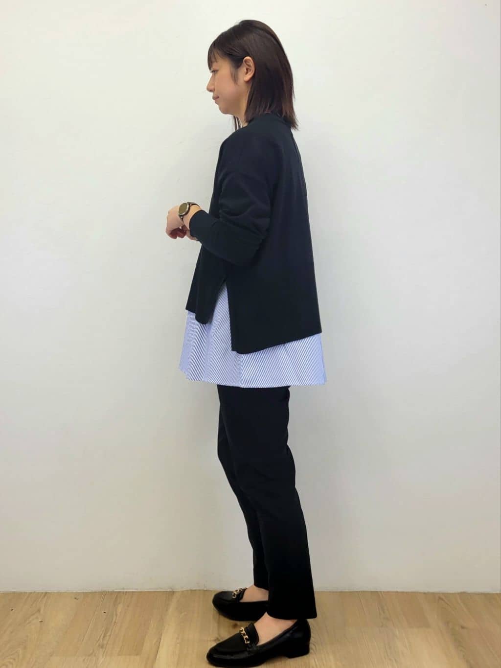 LISAさんの「OPAQUE.CLIP｜《ツインセット》リラクシーサイドスリットニット&times;ドッキングタンク【洗濯機洗い可】」を使ったコーディネート
