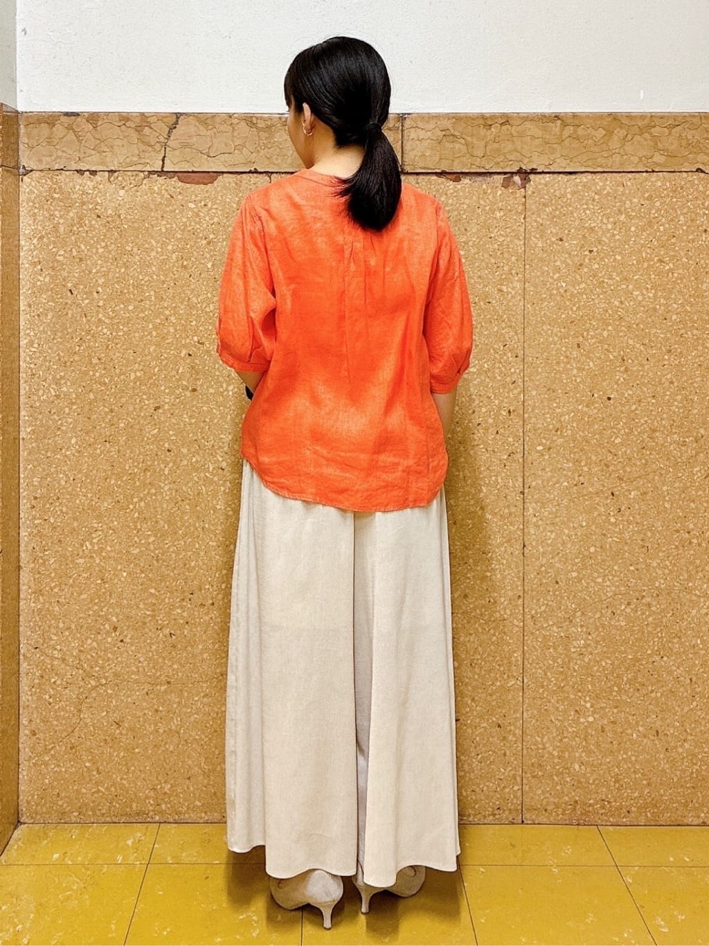 hattoriさんの「INDIVI｜【洗える／前後2WAY】インナータンクトップ」を使ったコーディネート