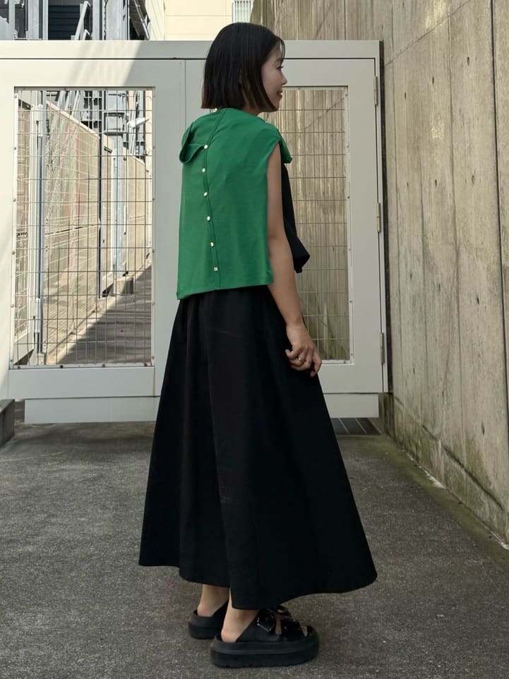 chさんの「THE SHOP TK｜ドッキングワンピース【接触冷感/撥水/UVカット/洗濯機OK】」を使ったコーディネート