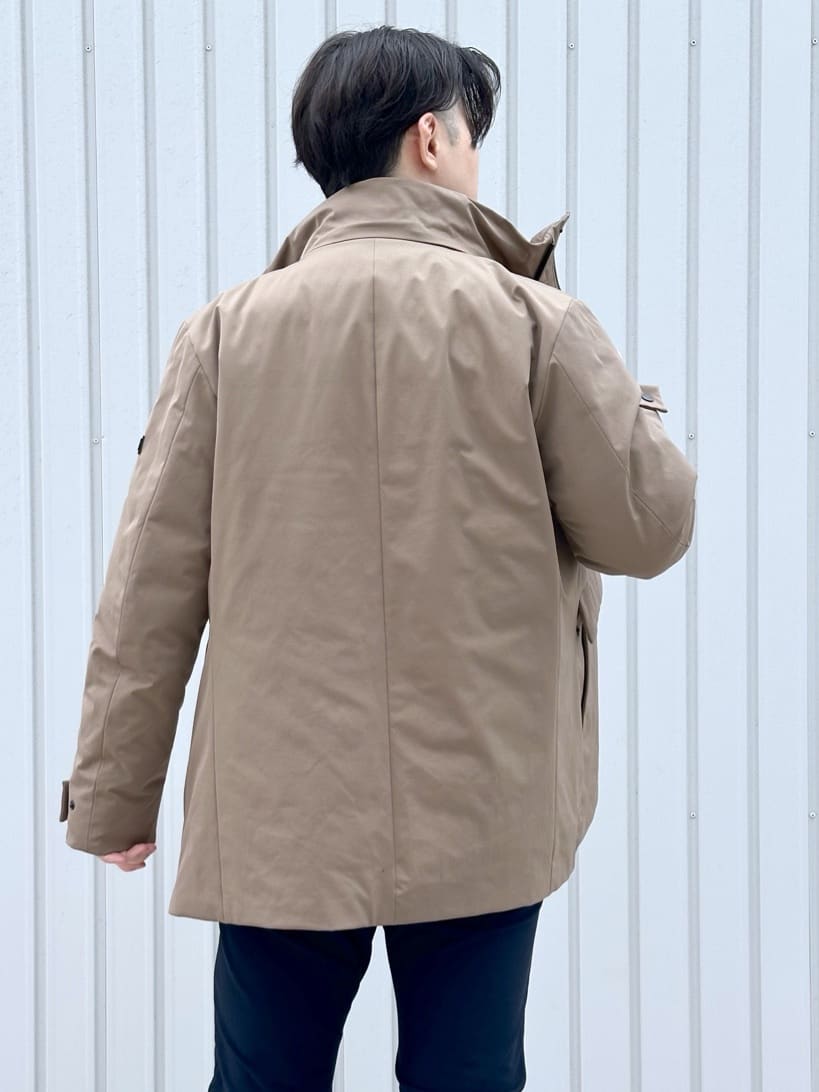 イッシーさんの「TAKEO KIKUCHI｜【None Of Stress】ストレッチ ダウンブルゾン」を使ったコーディネート