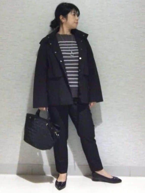 sakoさんの「Reflect｜【腰周りすっきり◎】ワイドクロップドパンツ」を使ったコーディネート