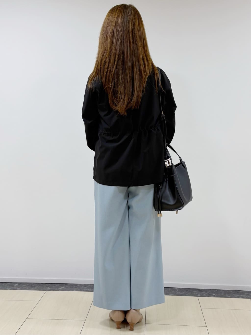 Annaさんの「COUP DE CHANCE｜【手洗い可／日本製】タックワイドパンツ」を使ったコーディネート