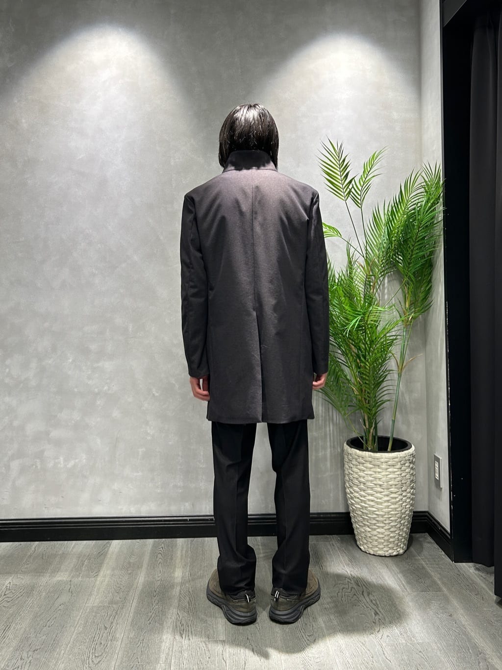 ruiさんの「TAKEO KIKUCHI｜【ダウンライナー付き】ドビースタンドカラーコート」を使ったコーディネート