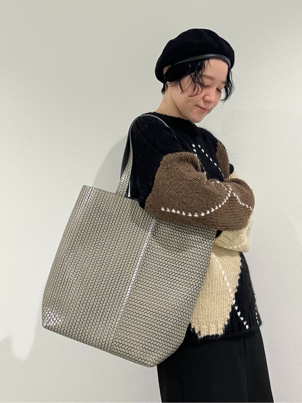 Cさんの「HIROKO HAYASHI｜OTTICA（オッティカ）トートバッグM」を使ったコーディネート
