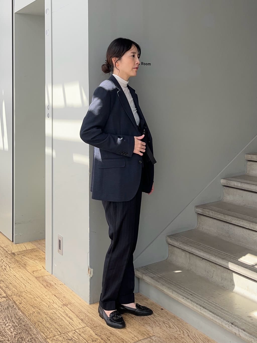 神野（jinno）さんの「TAKEO KIKUCHI｜【Sサイズ～】ラッセルメッシュ ジャケット」を使ったコーディネート