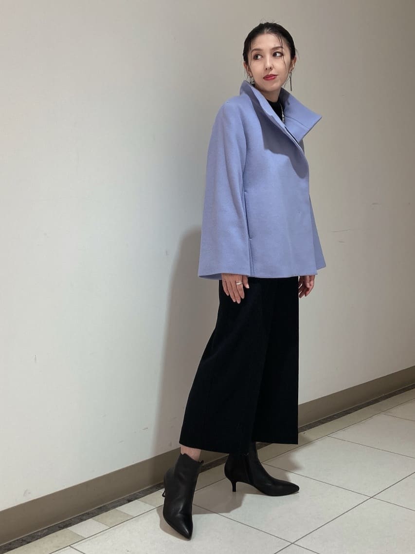 環さんの「UNTITLED｜【着回しが効く／オンオフアウター】ウールショートコート」を使ったコーディネート