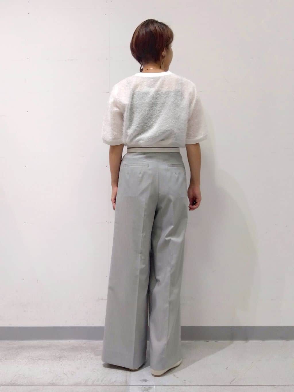 Kさんの「INDIVI｜ヘアリージャカードトップス」を使ったコーディネート