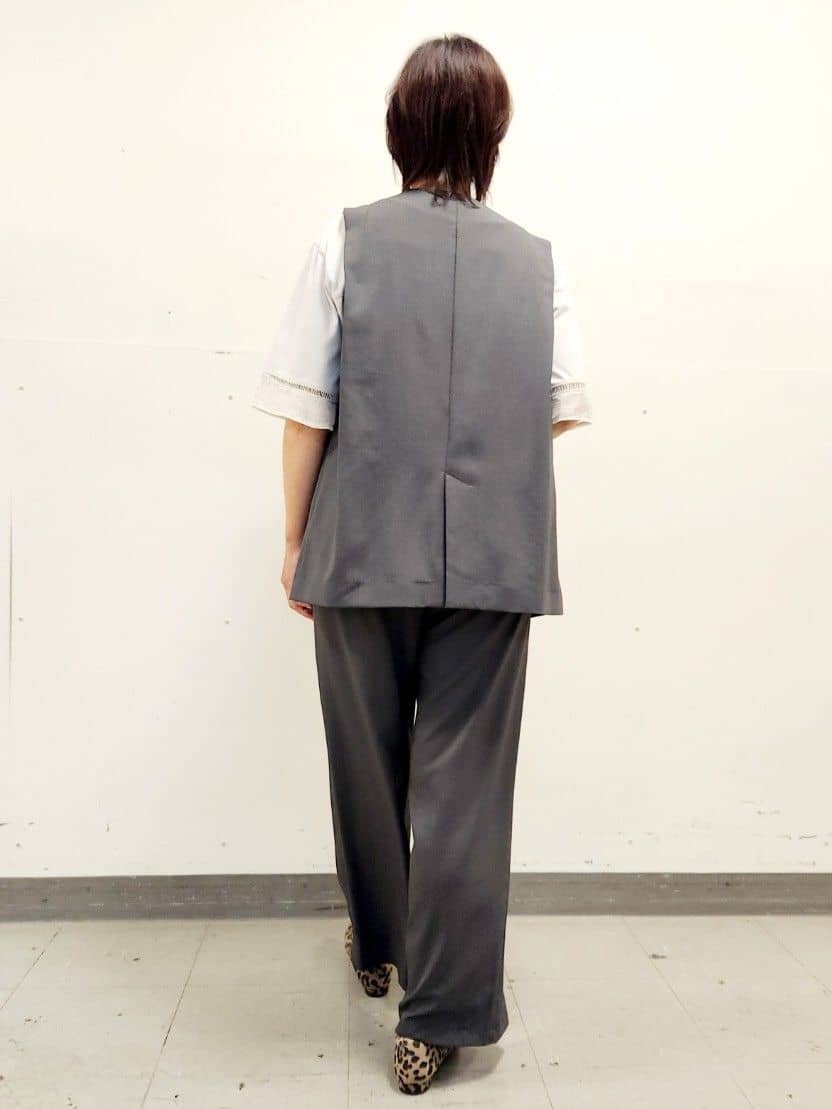 mayumayuさんの「Reflect｜【E‐QUALITY／体型カバー】シアー&times;レースデザインプルオーバー」を使ったコーディネート