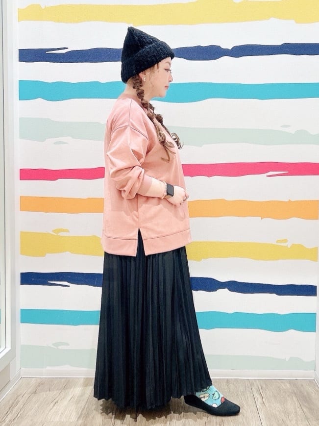 Peeさんの「SHOO･LA･RUE｜【高レビュー/2WAY】きれい見えで上品な ストライプファートートバッグ」を使ったコーディネート