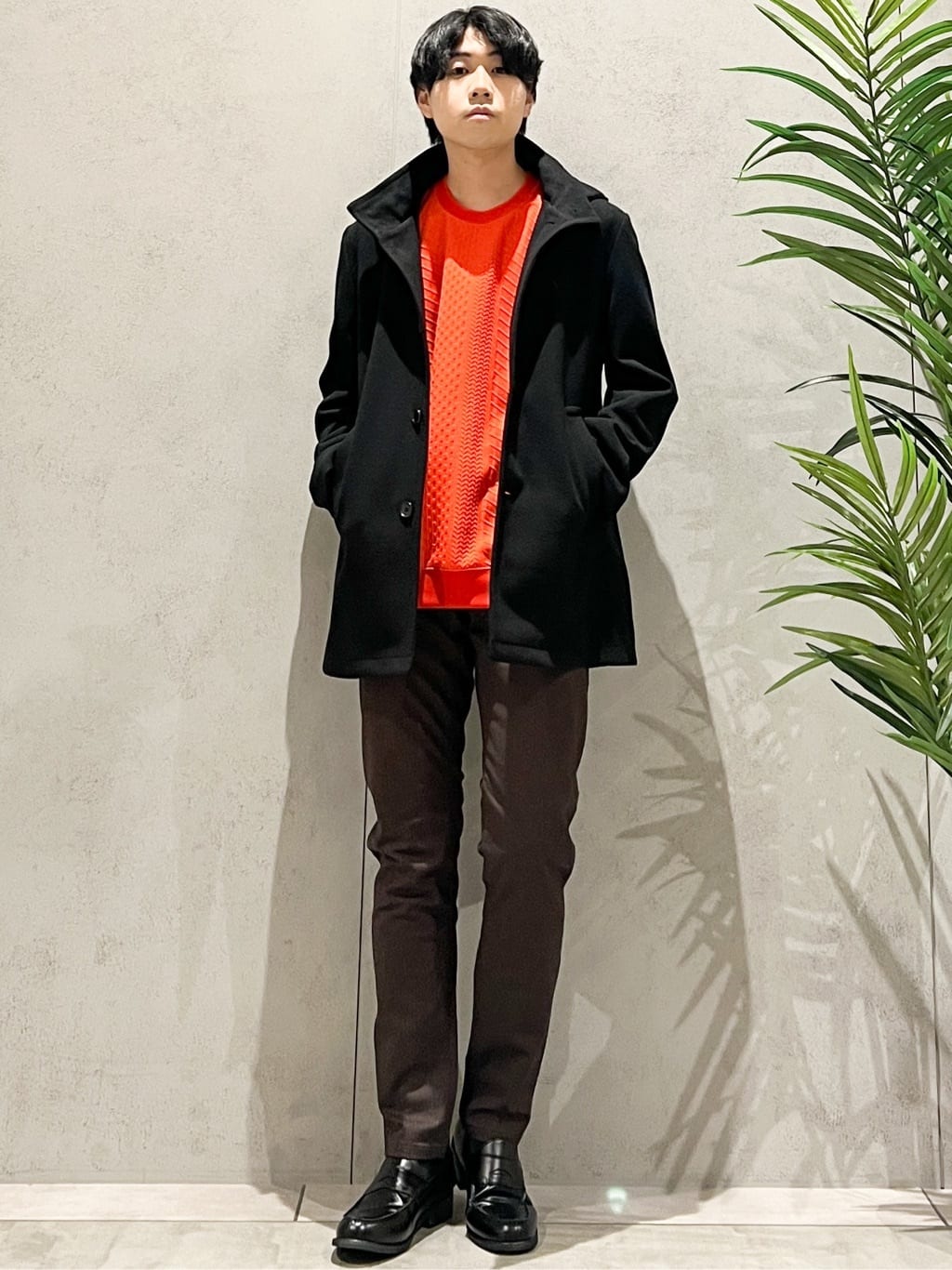 SHI-MAさんの「THE SHOP TK｜【無地に飽きた方へ】ふくれジャカードスウェット　洗濯機OK/6色展開/ユニセックスでおすすめ！」を使ったコーディネート