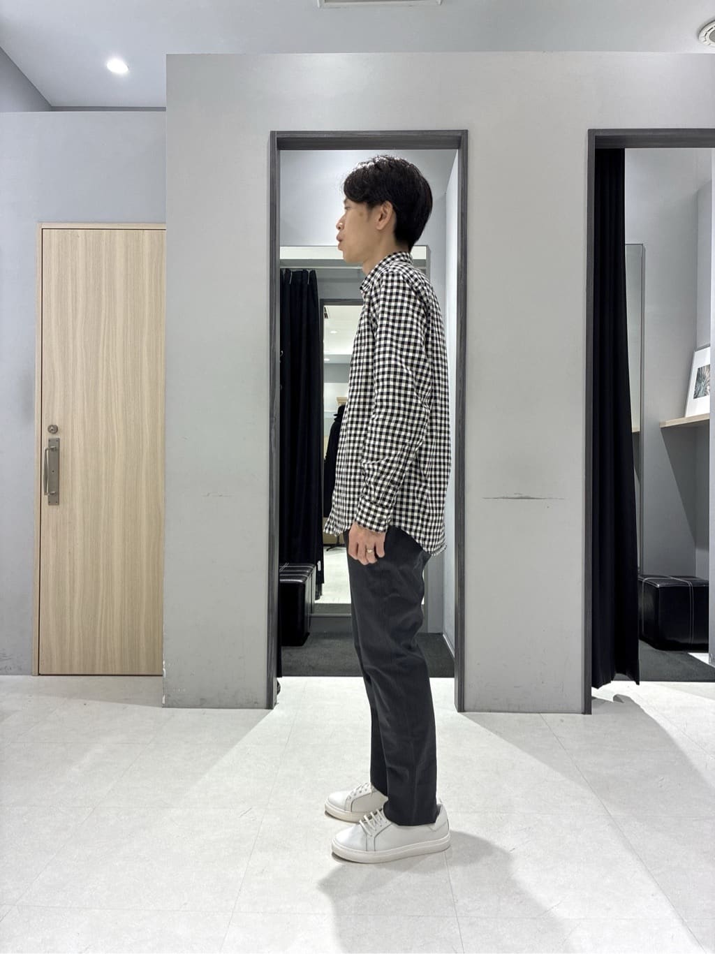 わいずみさんの「TAKEO KIKUCHI｜【袖取り外し可】デタッチャブル ダウンブルゾン」を使ったコーディネート