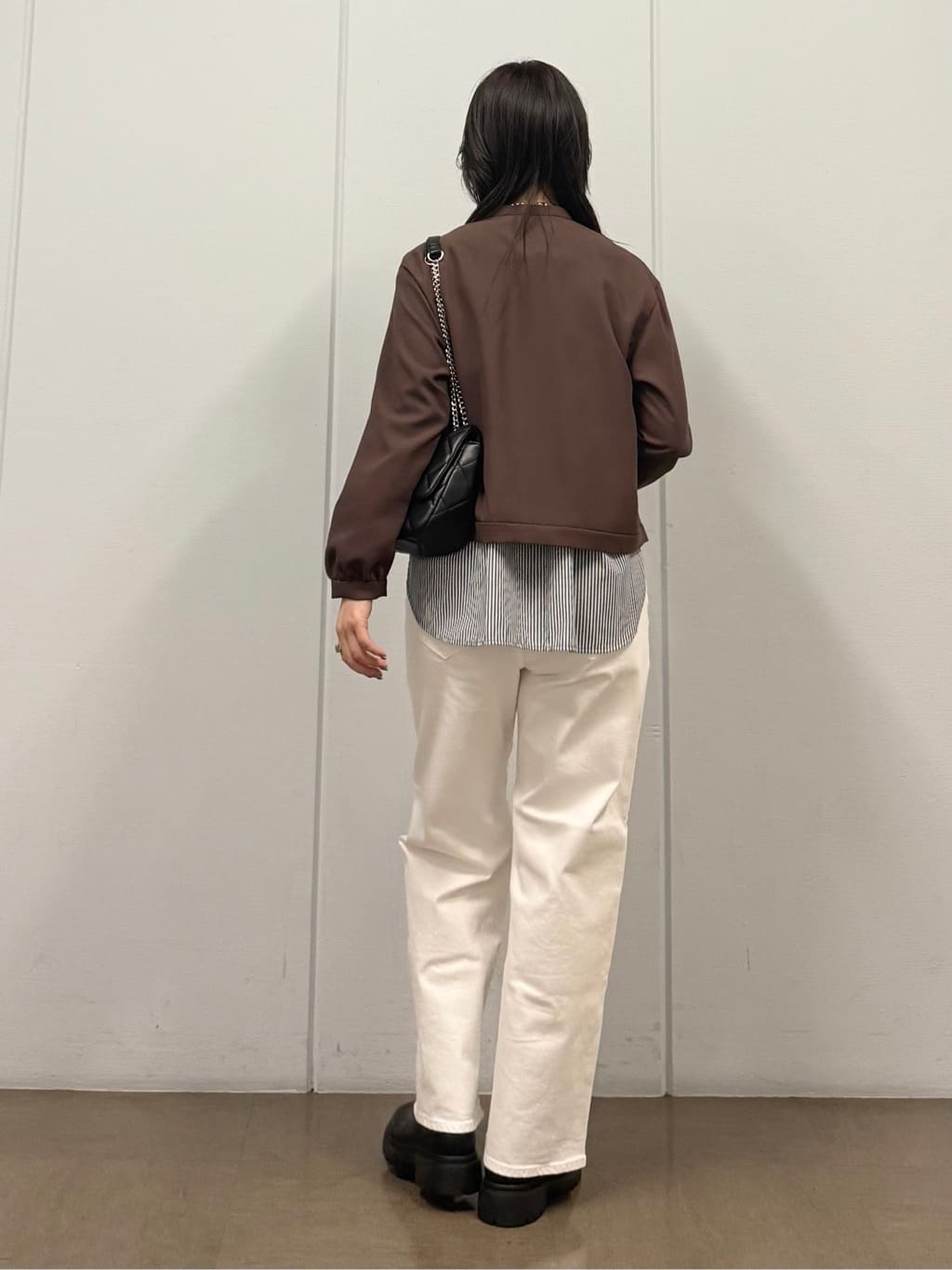 mizukiさんの「INDIVI｜【洗える／UVケア／吸汗速乾】ジョーゼットライトブルゾン」を使ったコーディネート
