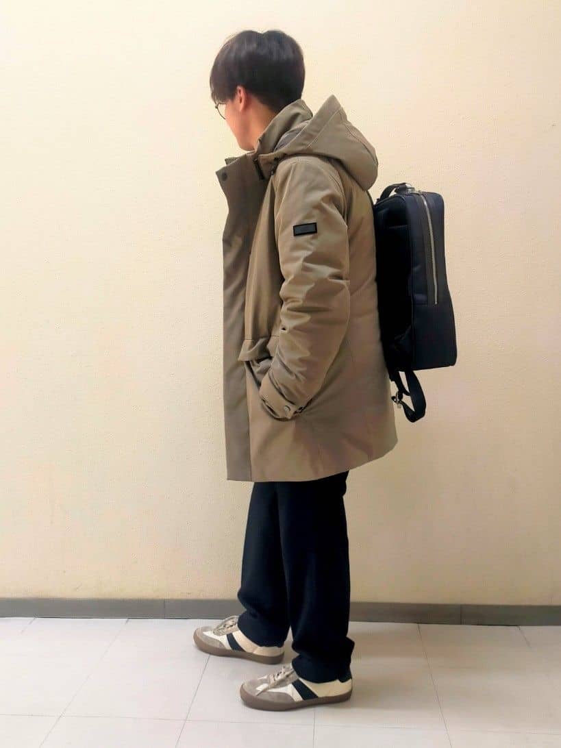 nerさんの「TAKEO KIKUCHI｜【Sサイズ～】尾州織 ピンヘッドムリネ ジャケット」を使ったコーディネート