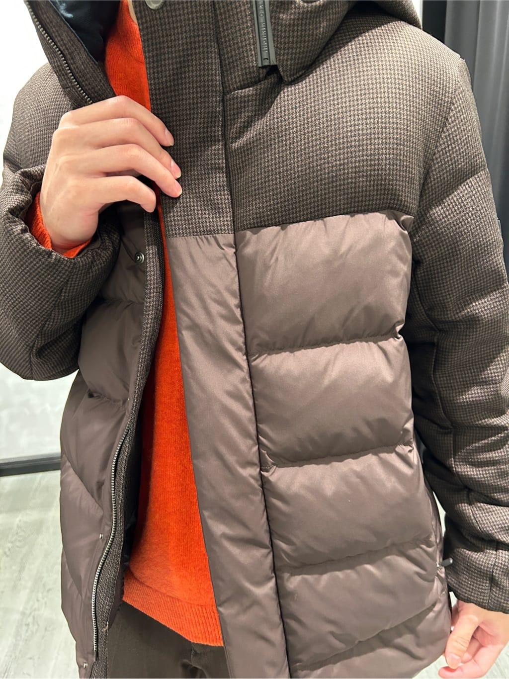 ruiさんの「TAKEO KIKUCHI｜カラーコンビ ダウンブルゾン」を使ったコーディネート