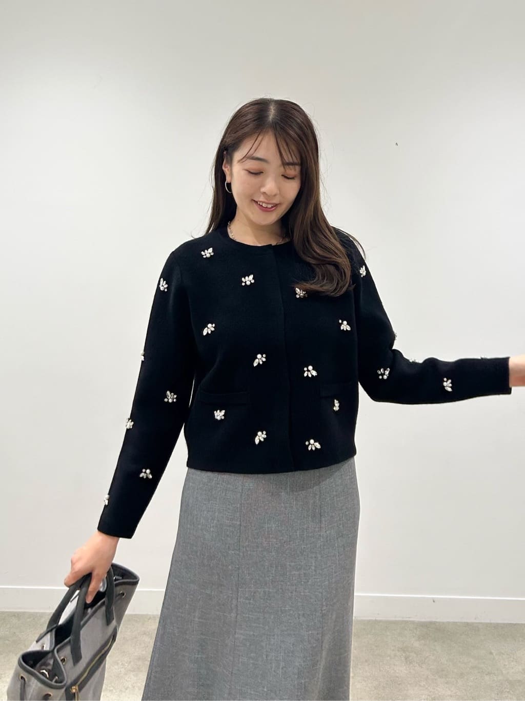 hayaseさんの「COUP DE CHANCE｜ダブルシェイプトート／2WAY使用／ショルダー付き」を使ったコーディネート