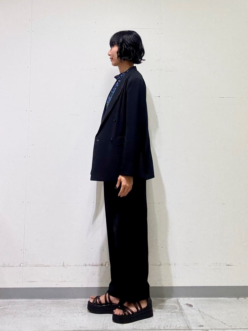 naoさんの「INDIVI｜【軽く羽織れる！】ダブルジャケット」を使ったコーディネート