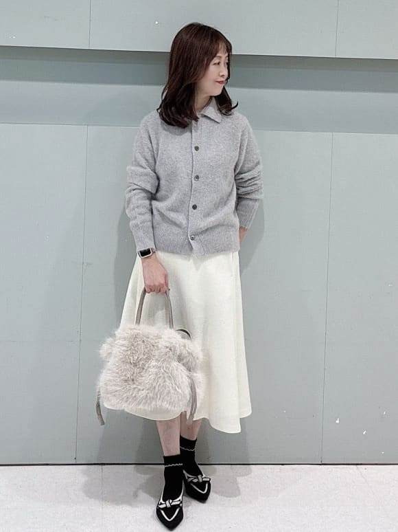 makiさんの「UNTITLED｜【トレンド/撥水機能/防寒】ショートダウンコート」を使ったコーディネート