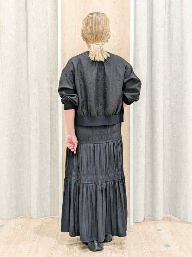 minさんの「grove｜軽やかに秋先取り　ブルゾン感覚で着られるカーディガン」を使ったコーディネート
