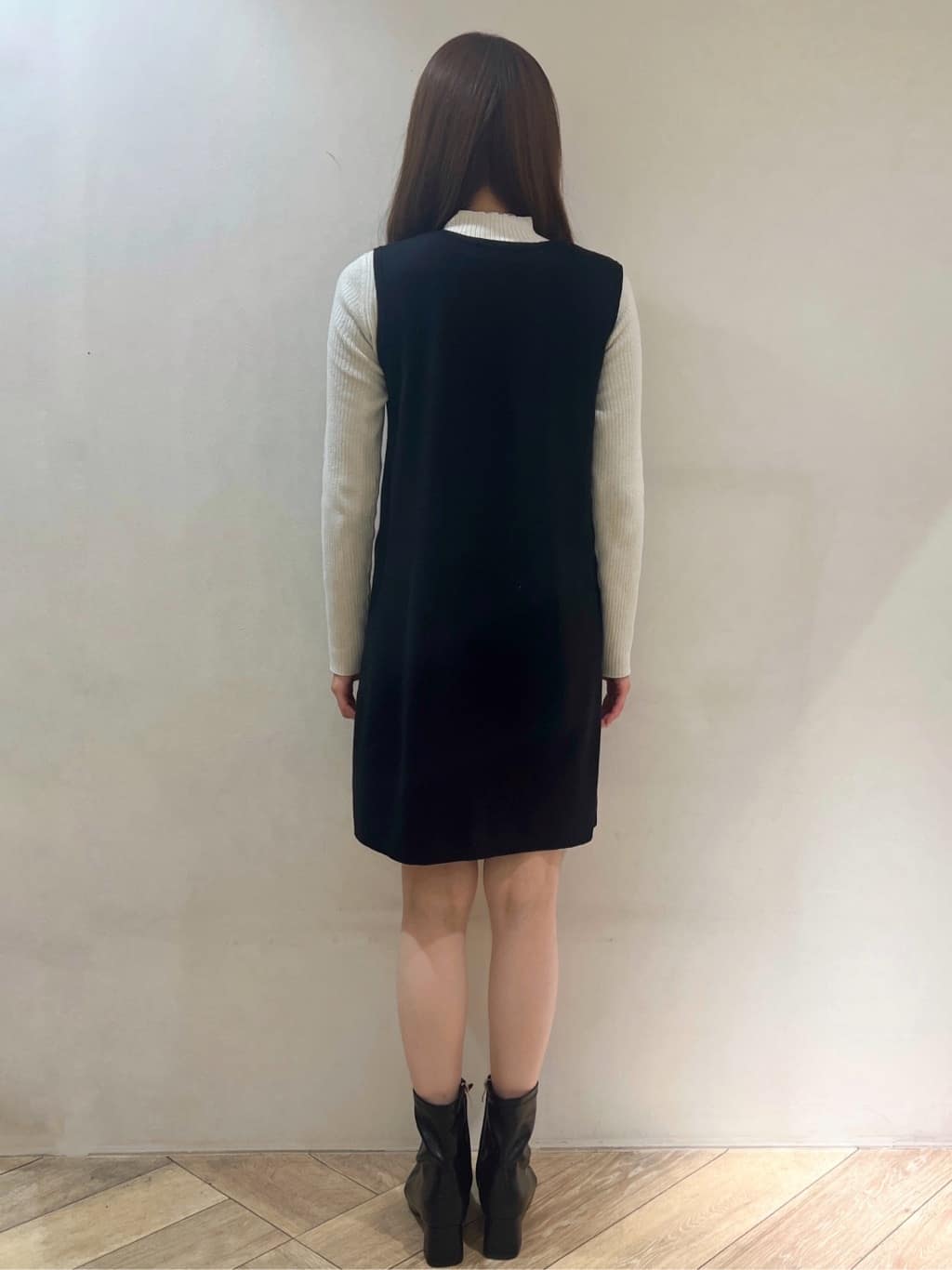 nanaさんの「index｜ハイネックリブニット【洗濯機OK】」を使ったコーディネート