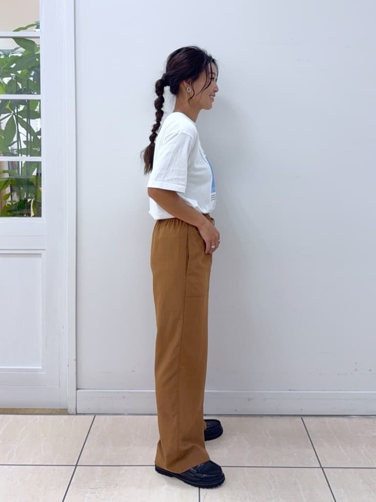 Osawaさんの「Dessin｜【洗える】シアーオンブレーチェックシャツ」を使ったコーディネート