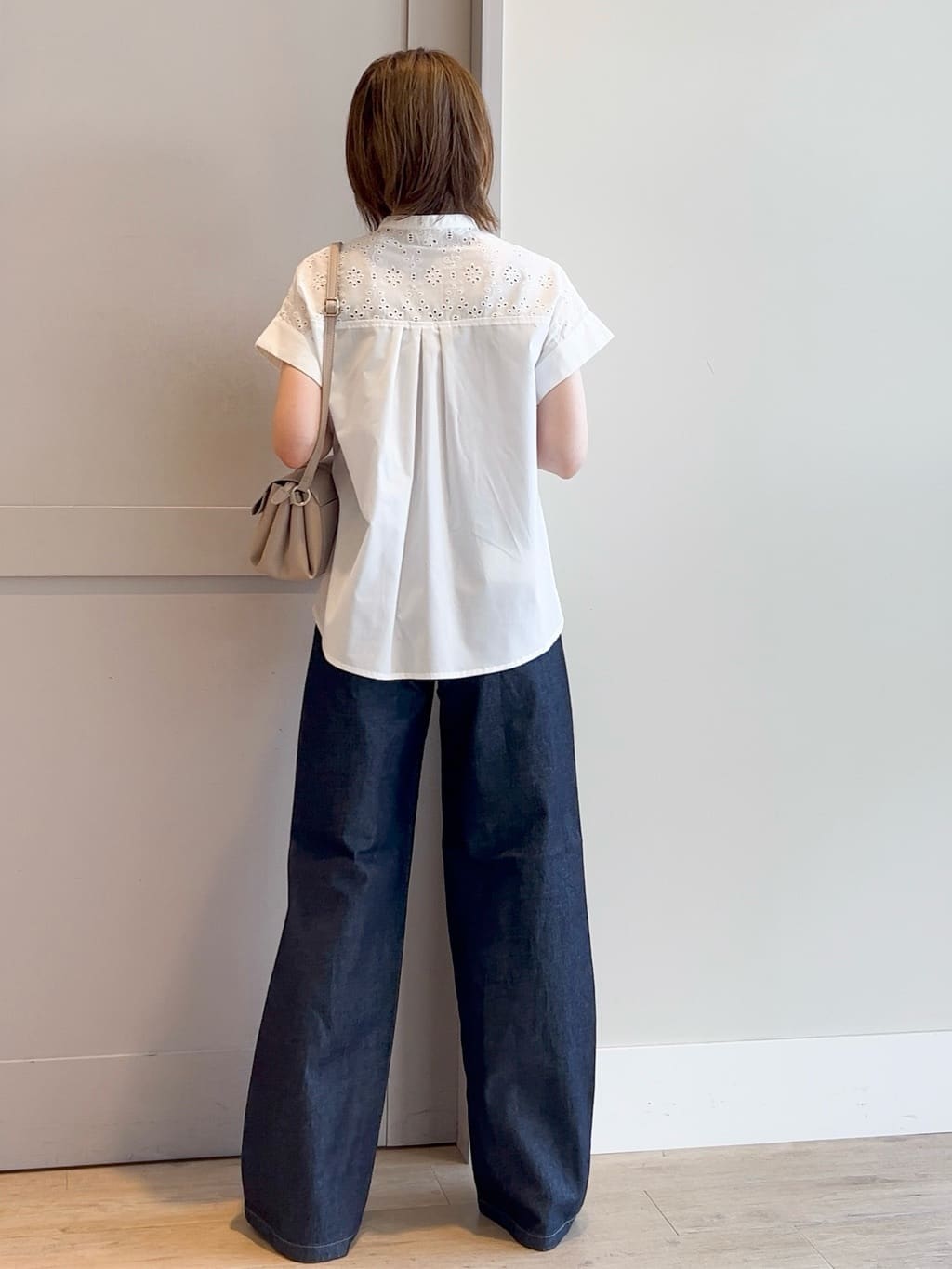 yamakoさんの「grove｜【SOMETHING&times;grove別注】LISAWIDE DENIM PANTS」を使ったコーディネート
