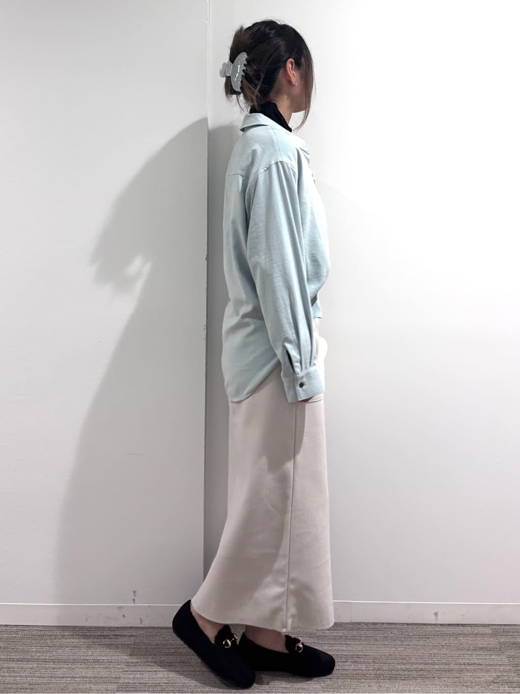 Ricoさんの「OPAQUE.CLIP｜【11色展開】フェイクファースクエアミニポシェット」を使ったコーディネート
