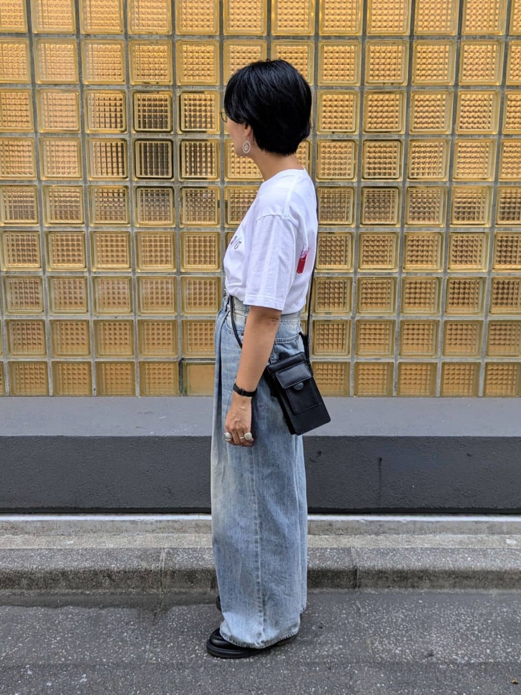 MTさんの「HIROKO HAYASHI｜BARBERA(バルベーラ)スマホポシェット」を使ったコーディネート