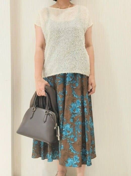 naokoさんの「UNTITLED｜【セットアップ可】ウールライク ダブルブレストジャケット」を使ったコーディネート