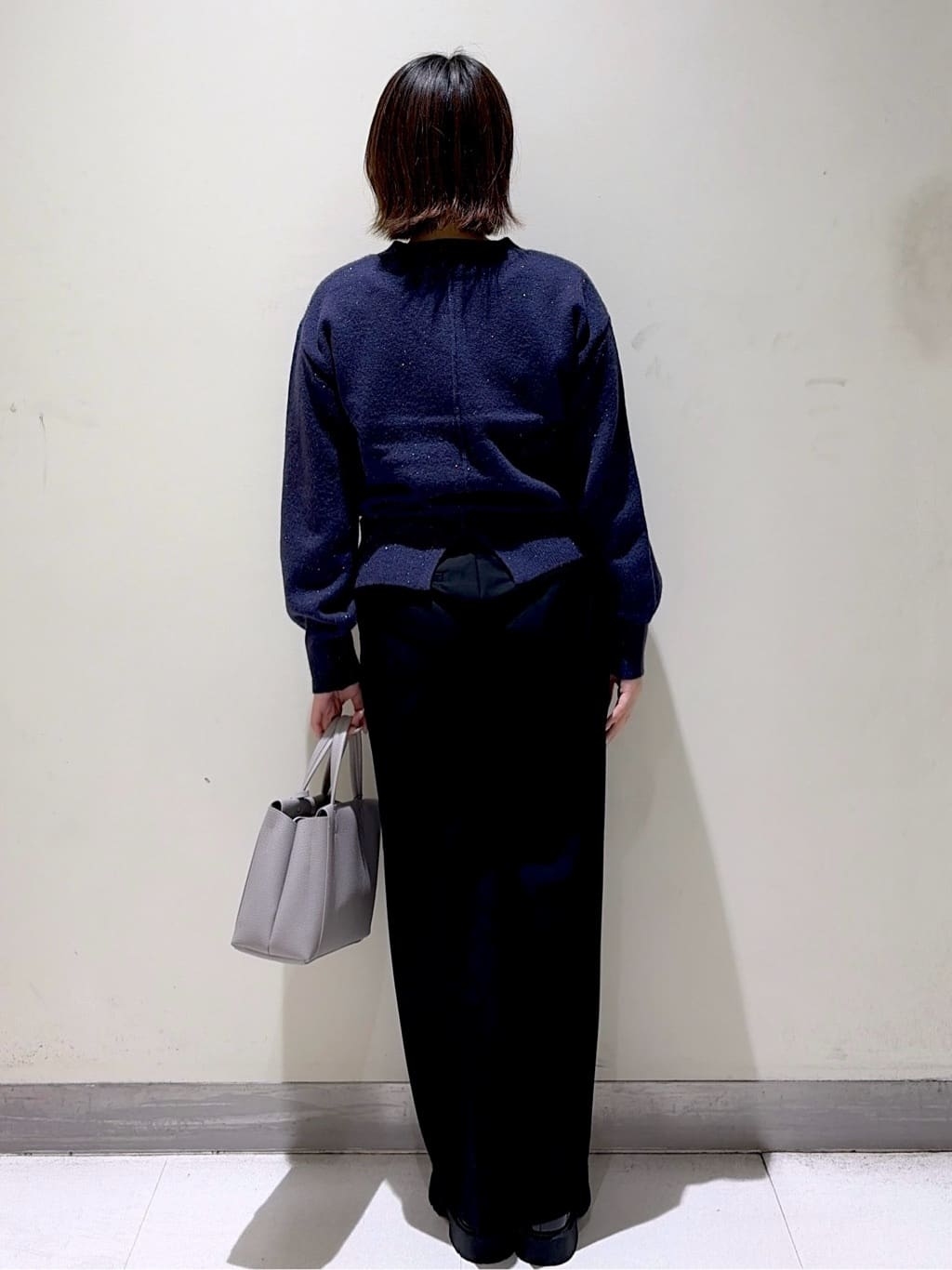 *mai*さんの「OPAQUE.CLIP｜ウールライクメルトンノーカラーコート【洗濯機洗い可】」を使ったコーディネート