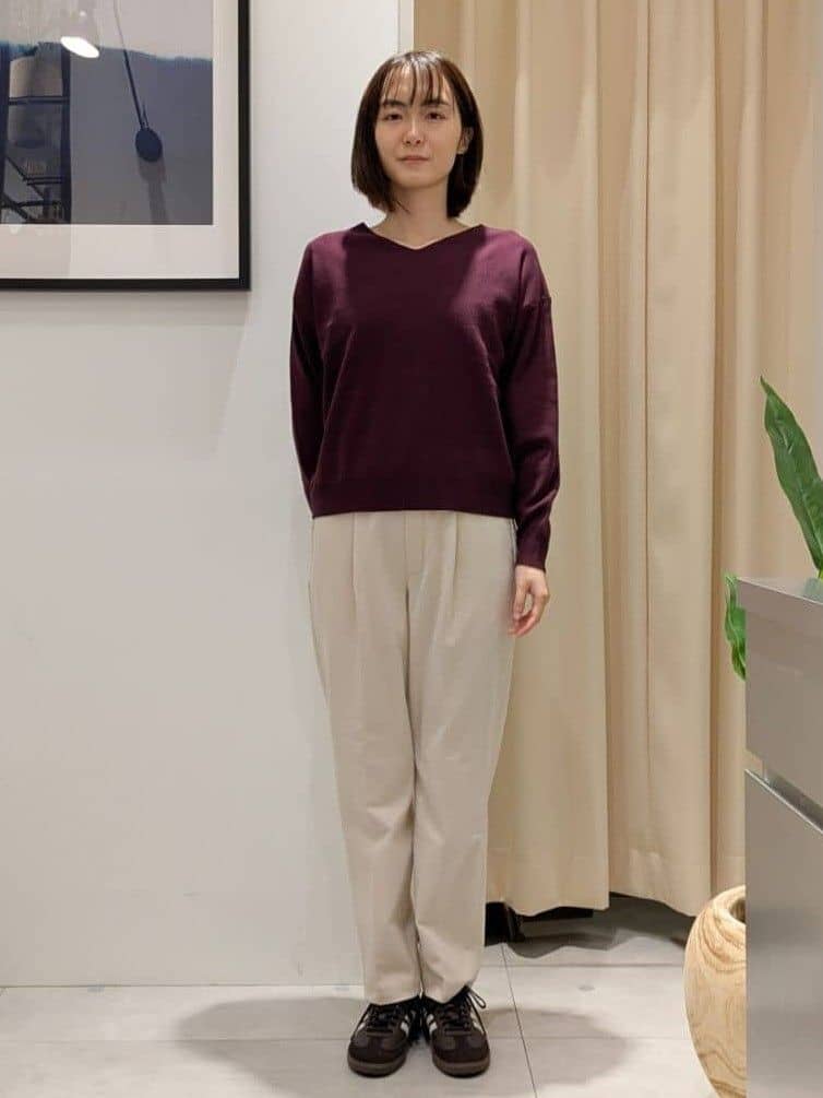 なめさんの「THE SHOP TK｜前後で印象が変わる ドッキングノーカラージャケット」を使ったコーディネート