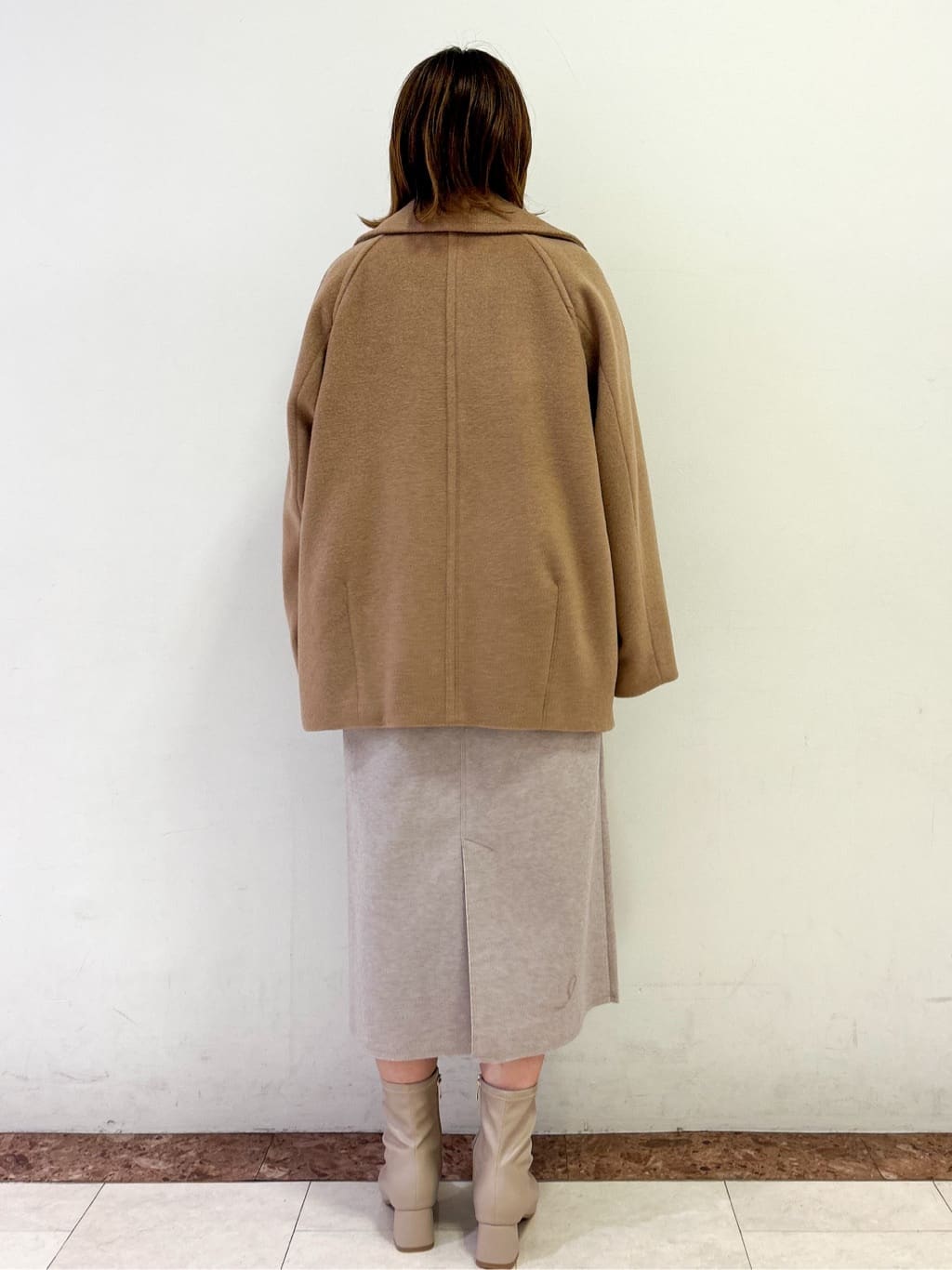 madokaさんの「OPAQUE.CLIP｜カシミヤブレンドウールミドルピーコート」を使ったコーディネート