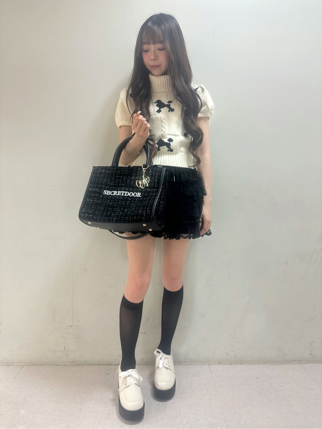 ayakaさんの「ESPERANZA｜厚底レースアップシューズ」を使ったコーディネート