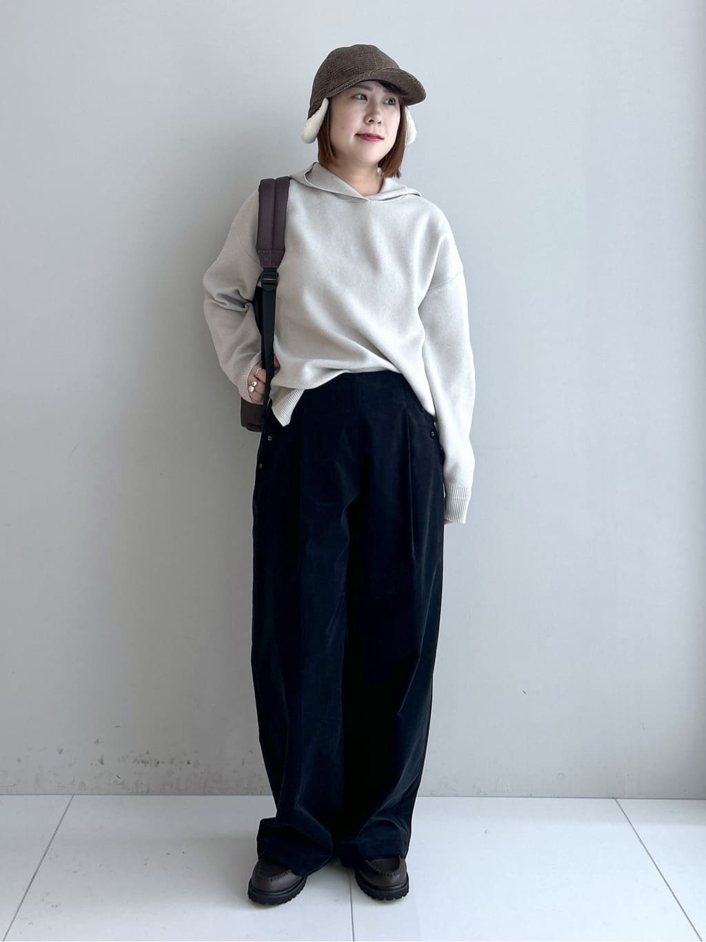 Hirokaさんの「Dessin｜【セットアップ可・洗える】マリンコーデュロイパンツ」を使ったコーディネート