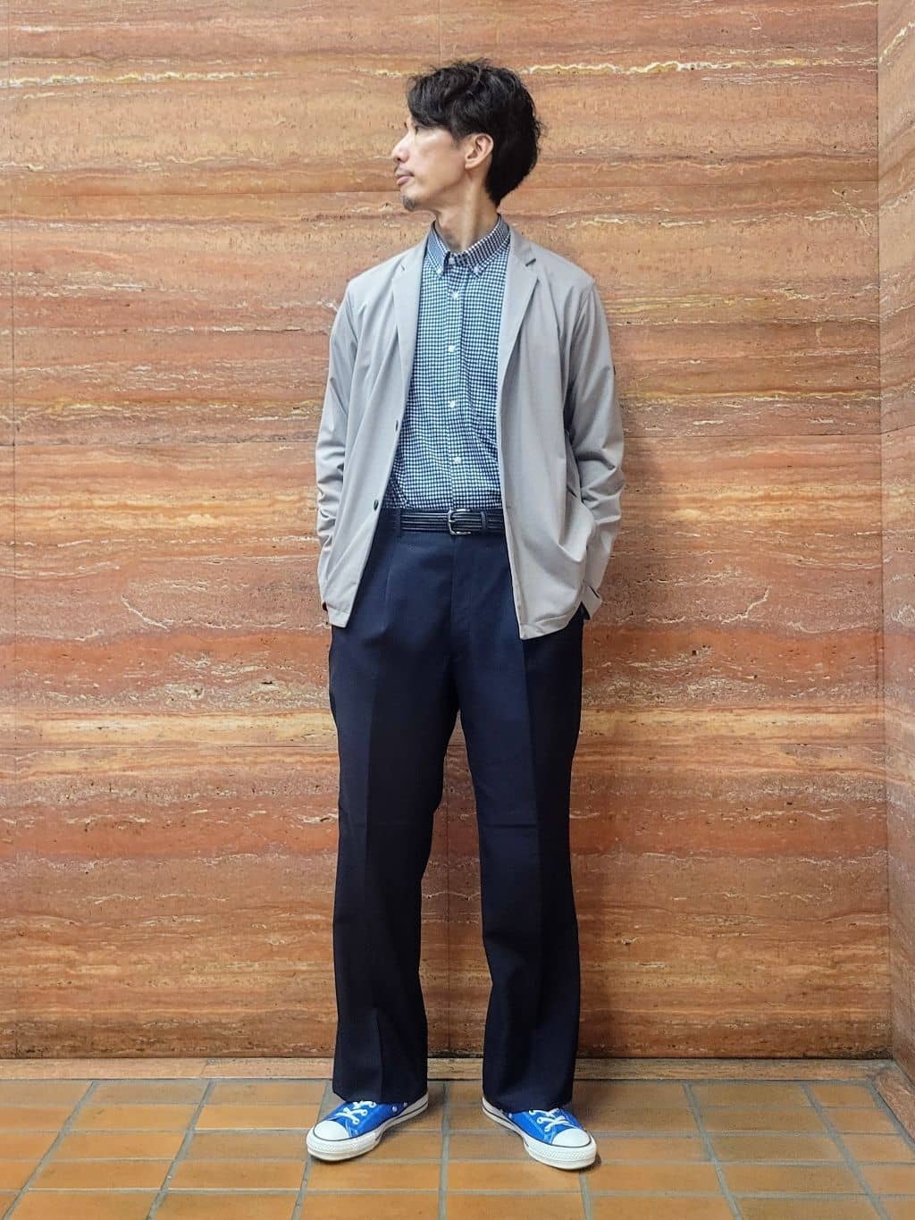 piroyaさんの「TAKEO KIKUCHI｜リラックス カーディガン ジャケット」を使ったコーディネート