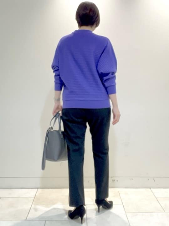 フミさんの「Reflect｜【秋映え／ゆったり着られる◎】ドルマンシルエットニット」を使ったコーディネート