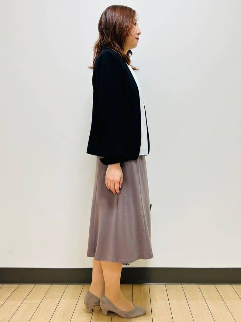 miiiさんの「Reflect｜【SS-4Lサイズ】匠ソフトフレアスカート」を使ったコーディネート