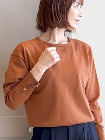 yamakoさんの「grove｜ツータックワイドパンツ」を使ったコーディネート