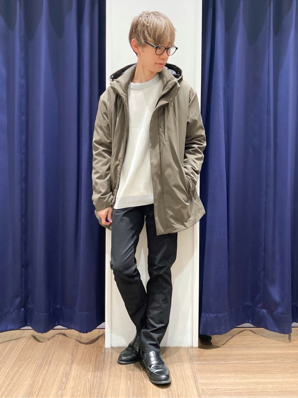 つーじーさんの「THE SHOP TK｜【3WAY】中綿ライナー付き カルゼコート　洗濯機OK/ON・OFF対応」を使ったコーディネート