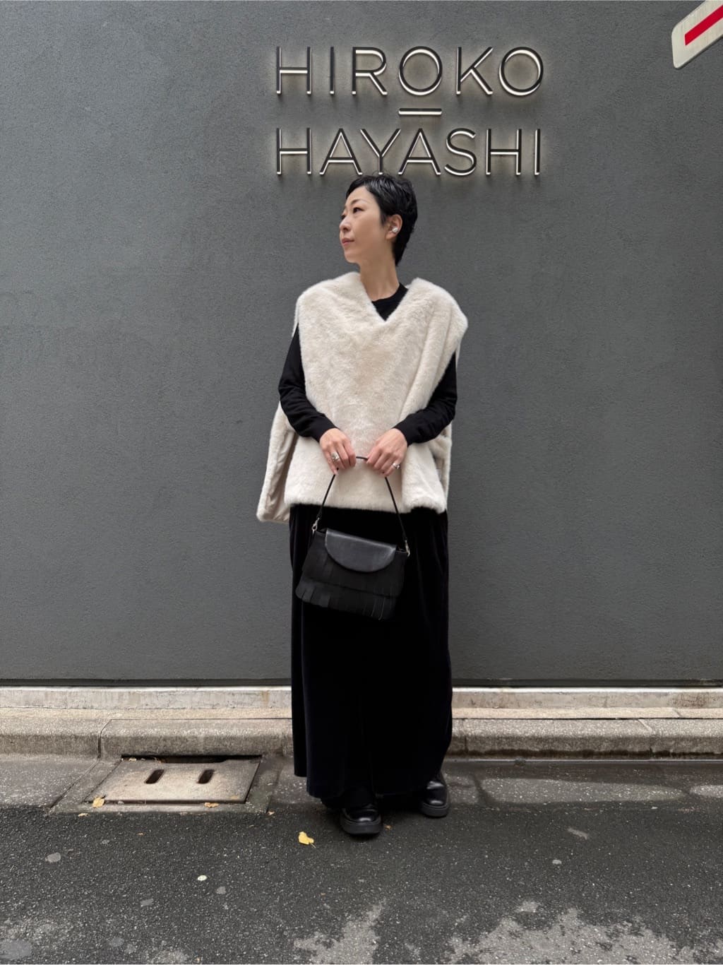 Kさんの「HIROKO HAYASHI｜FRANGIA（フランジャ）ショルダーバッグ」を使ったコーディネート