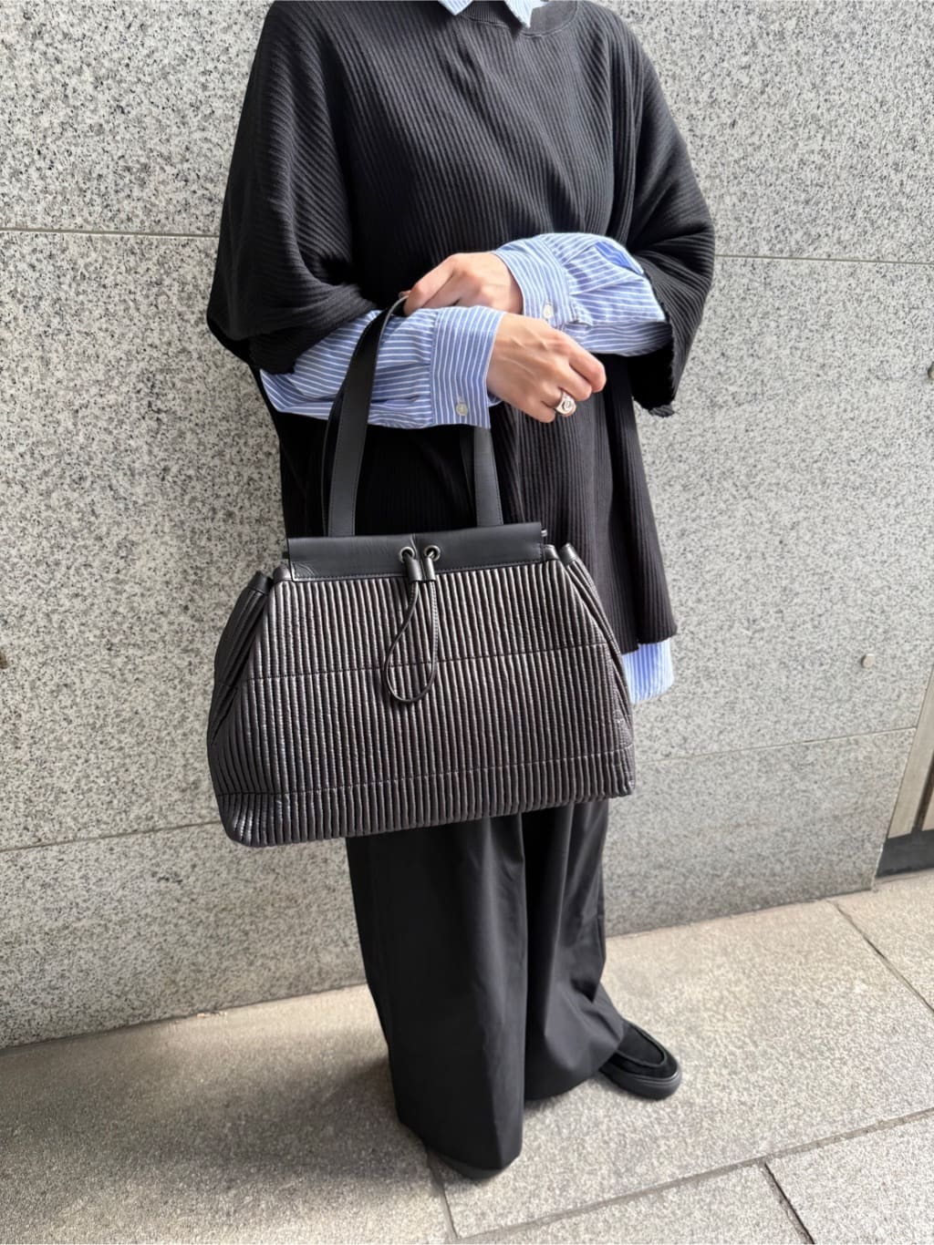 Kさんの「HIROKO HAYASHI｜MONTE（モンテ）トートバッグ」を使ったコーディネート
