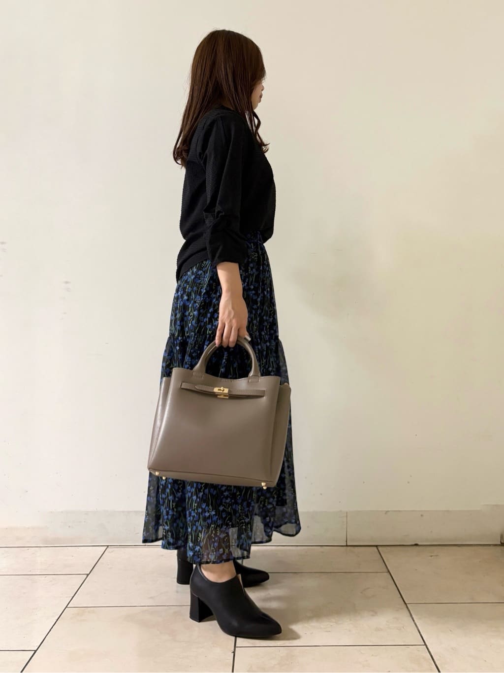 kahoさんの「INDIVI｜【UVケア／吸汗速乾】スリーブデザインブラウス」を使ったコーディネート