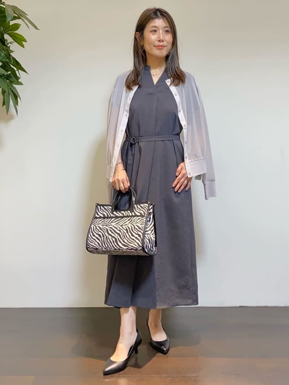 tomoさんの「UNTITLED｜【UV/はっ水】リラククールワンピース」を使ったコーディネート