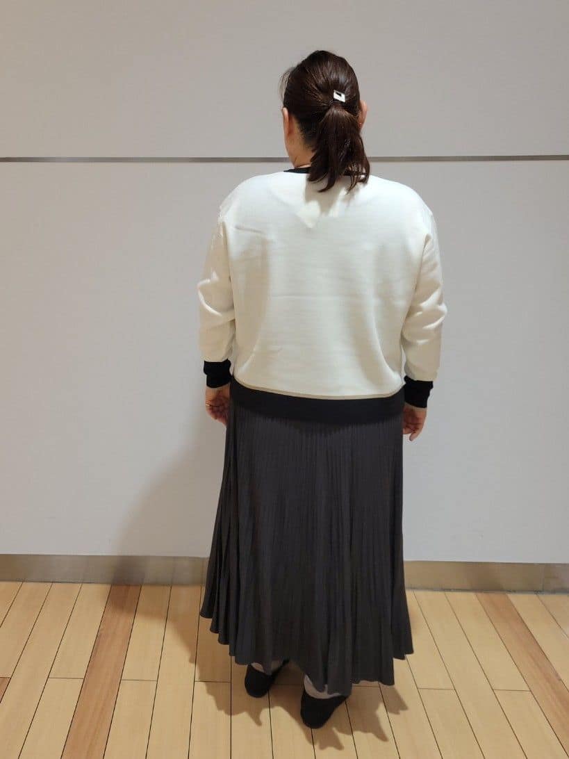 TAKAさんの「UNTITLED｜【アンサンブル可/洗える】ウールミラノリブニット」を使ったコーディネート