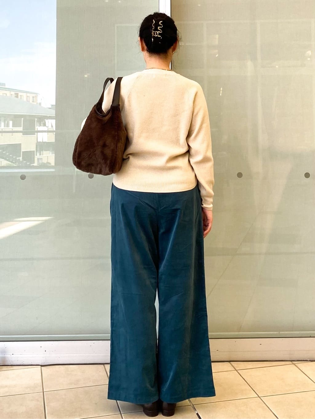 Jeanさんの「OPAQUE.CLIP｜ボタンデザインラメニット【洗濯機OK】」を使ったコーディネート