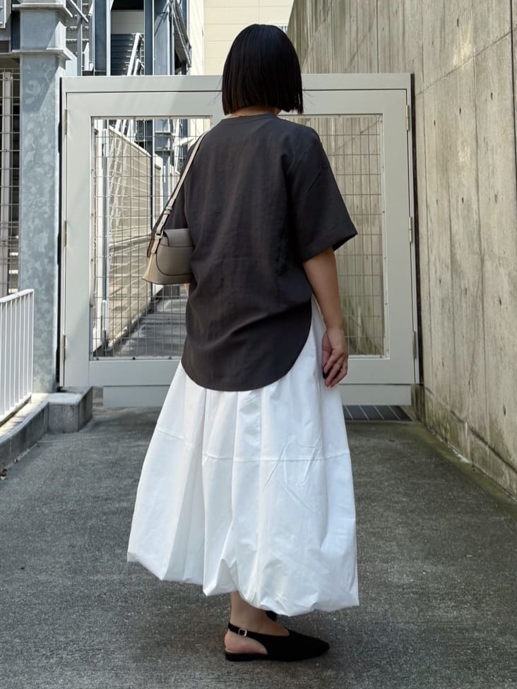 chさんの「THE SHOP TK｜バルーンスカ―ト」を使ったコーディネート