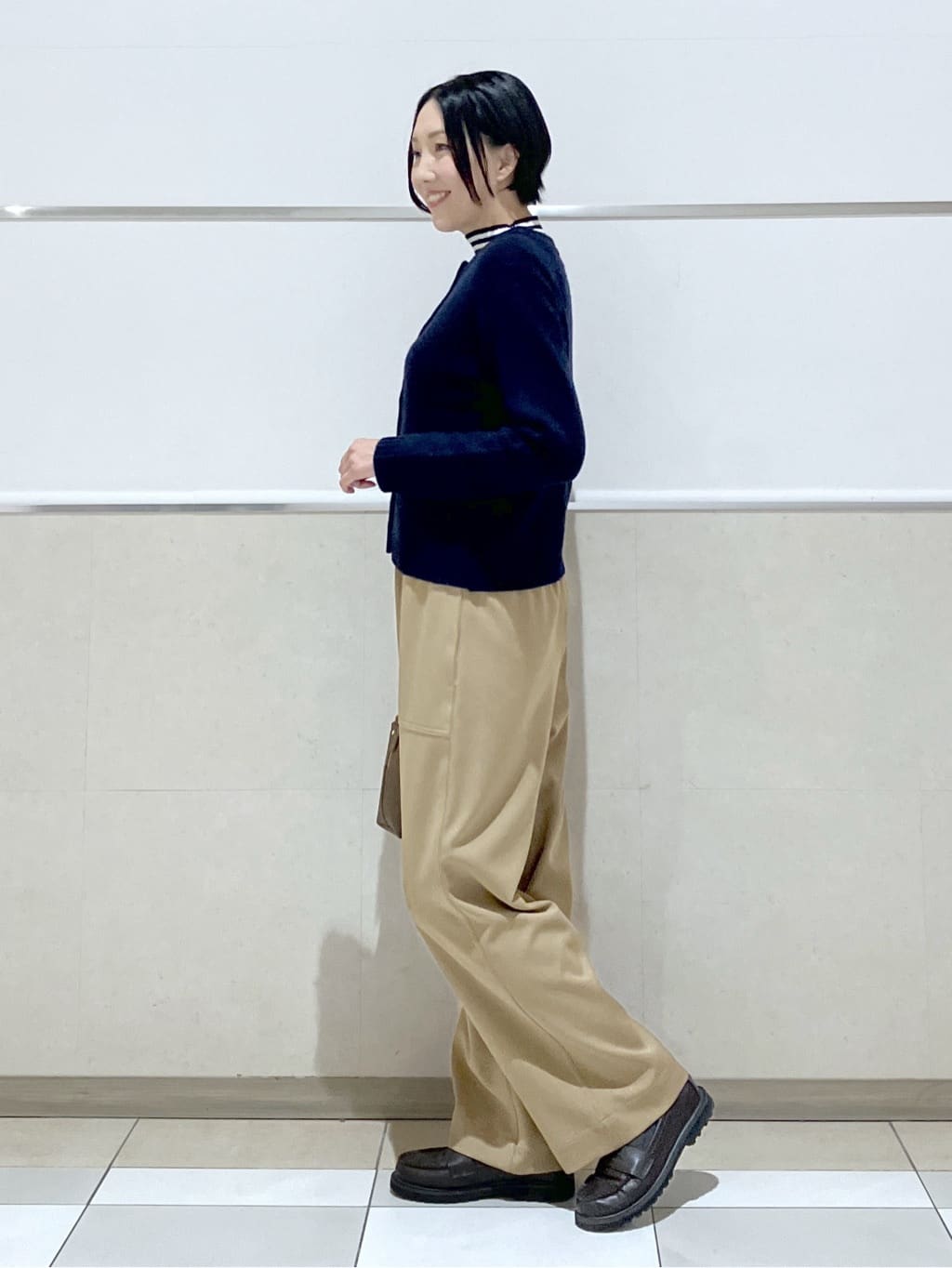 eriko さんの「Dessin｜ウールカシミヤカーディガン」を使ったコーディネート